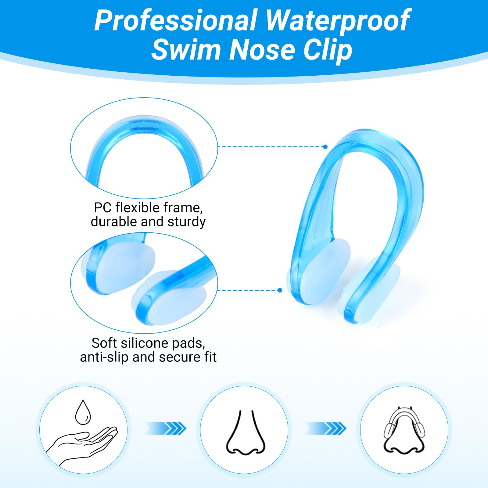 Clip Nasali in Silicone Imperm - Aquatic Sports Swimming recensione e prezzo