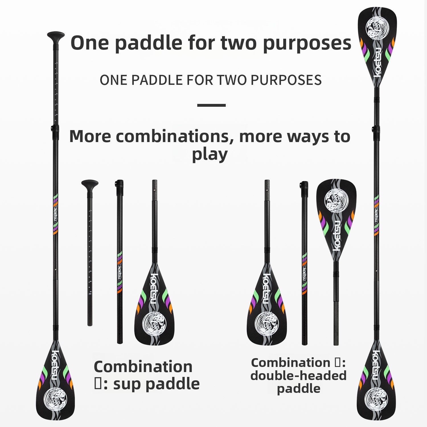 Pagaia in fibra di carbonio a  - Kayak Paddle Carbon recensione e prezzo