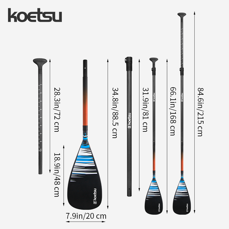 KOETSU Pagaia in fibra di carb - Kayak Paddle Carbon recensione e prezzo